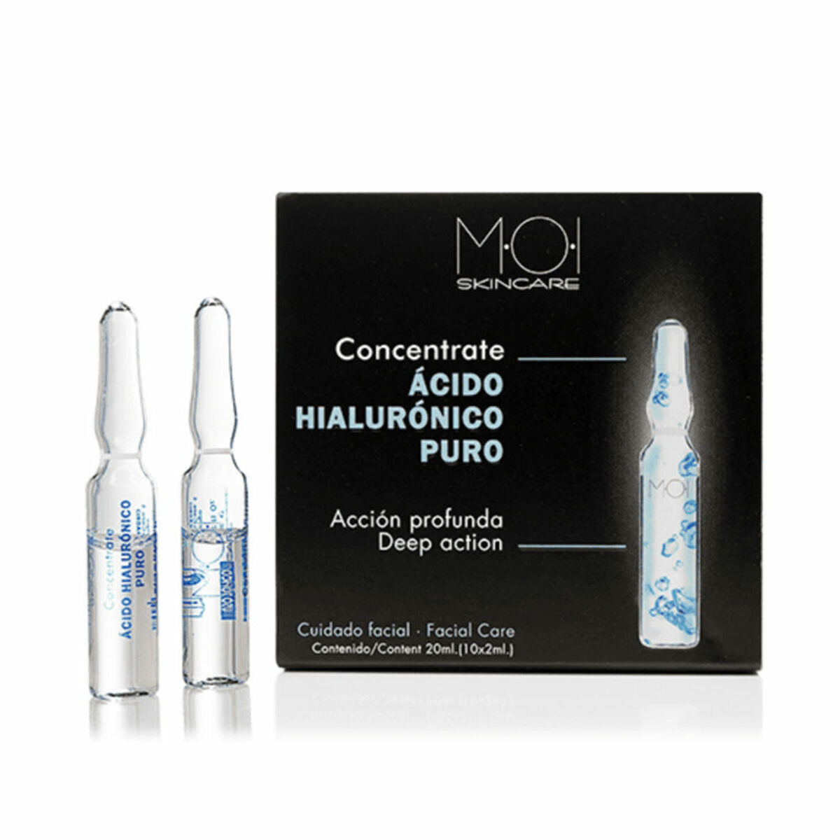 Hyaluronic Acid MOI ÁCIDO HIALURÓNICO PURO 2 ml 10 Units-0