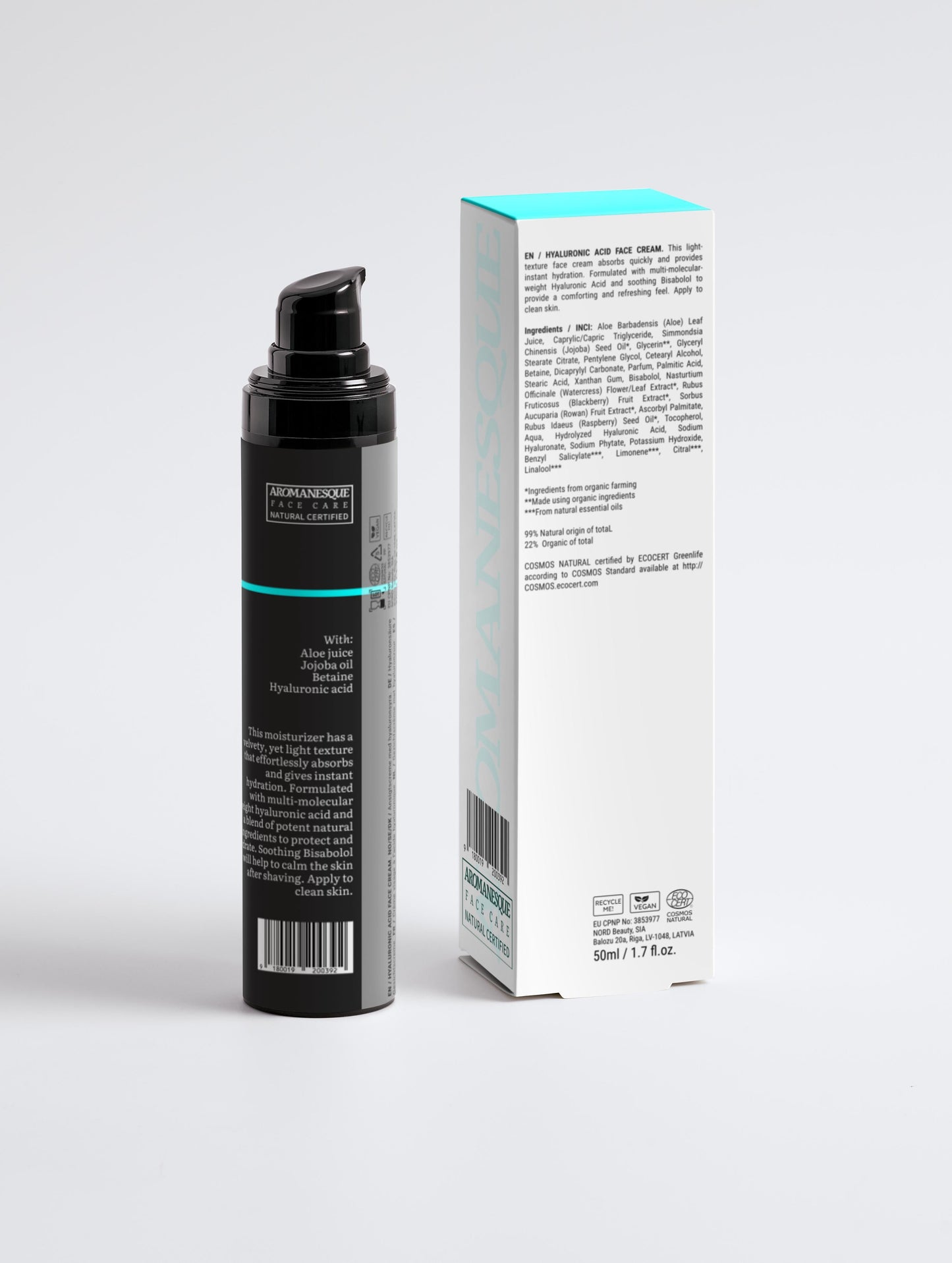 Aromanesque Hyaluronic Acid Face Cream for Men-4