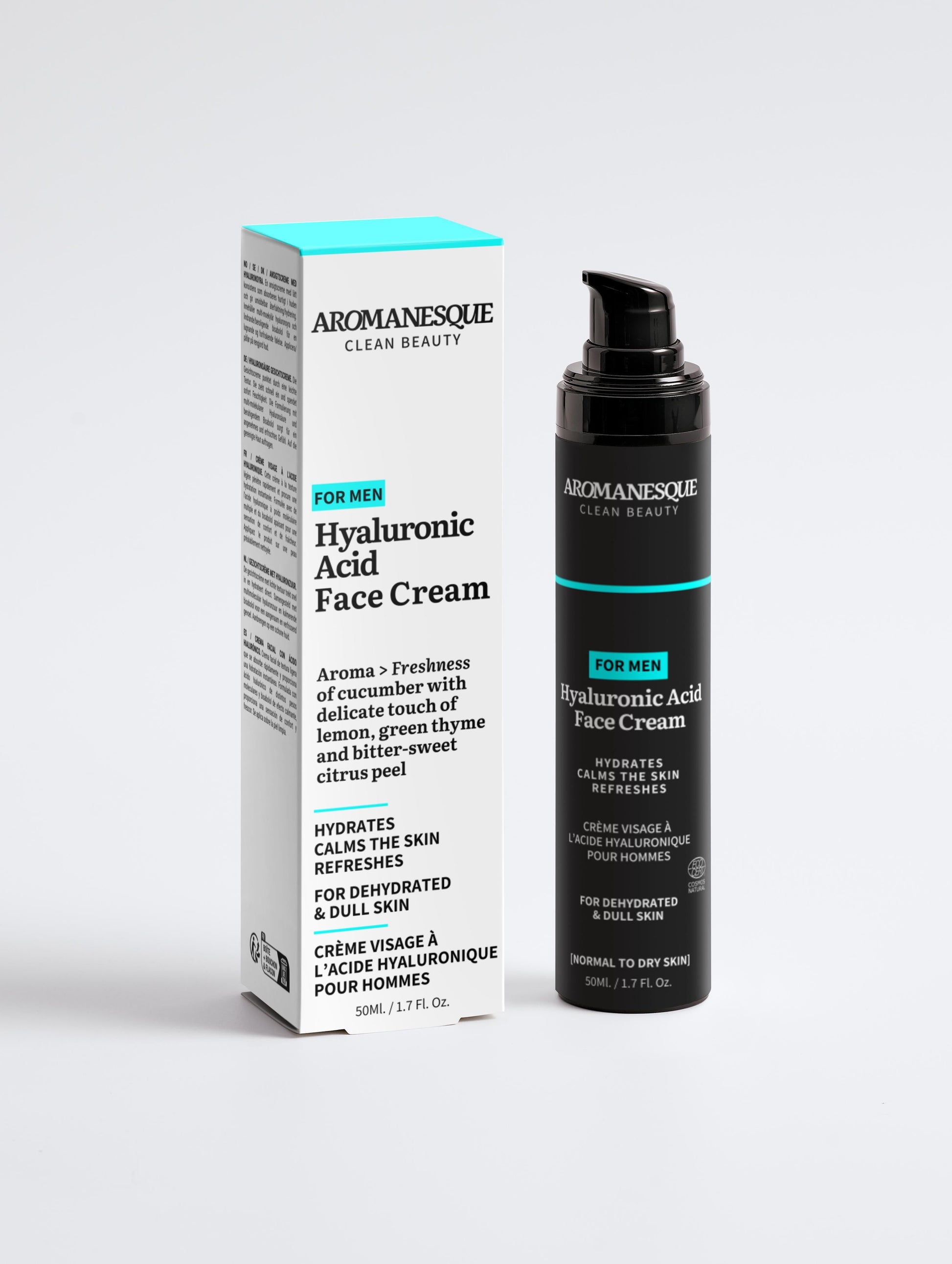 Aromanesque Hyaluronic Acid Face Cream for Men-1