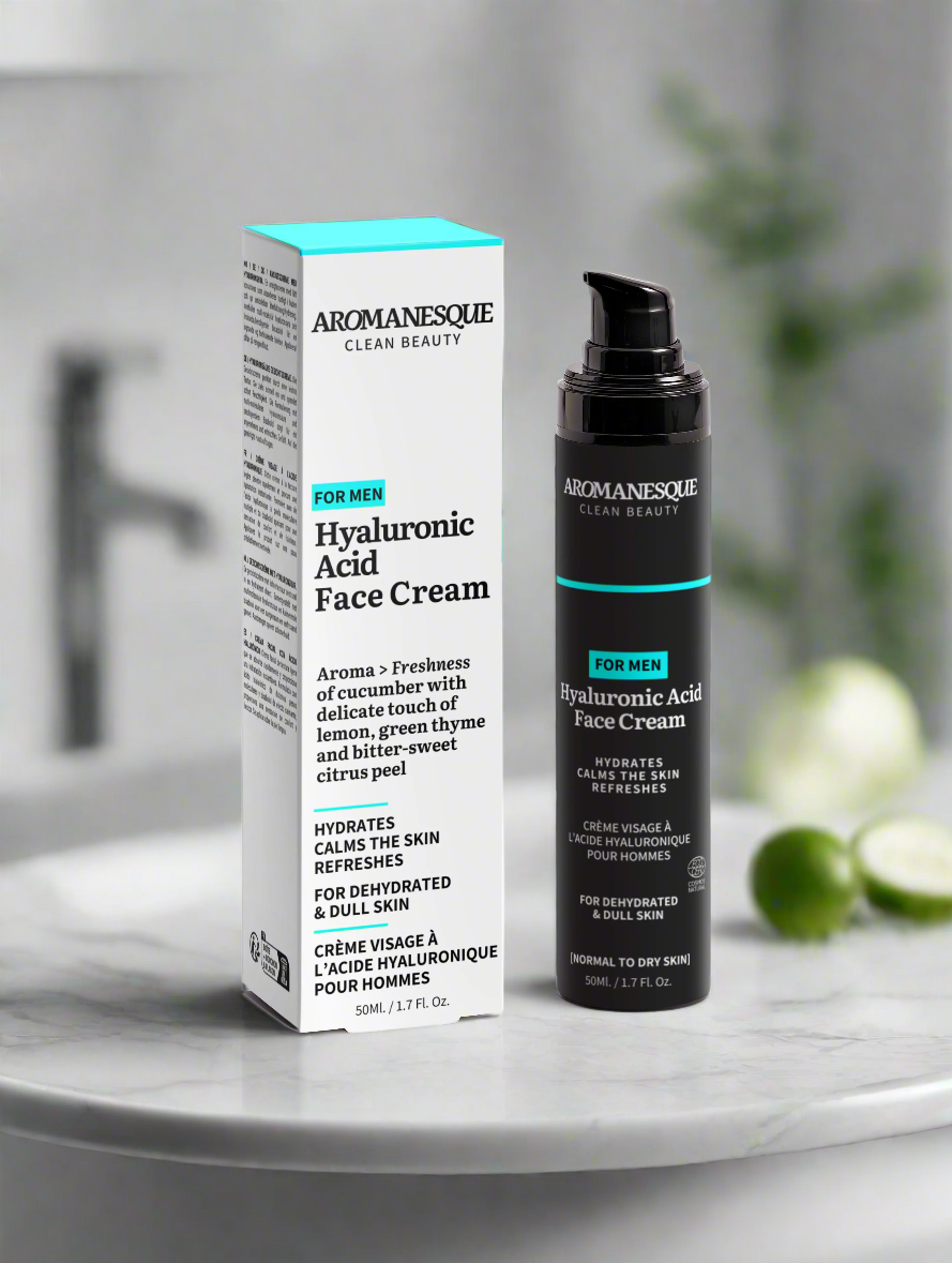 Aromanesque Hyaluronic Acid Face Cream for Men-3